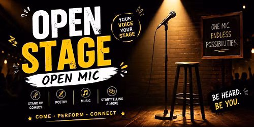 Open Stage, Open Vibe