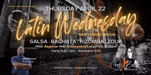 Latin WEDNESDAY - (NFL) Draft Dodge Edition!