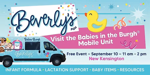 Babies in the Burgh Mobile Unit Stop-New Kensington