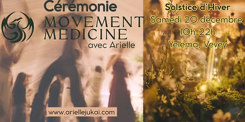 C\u00e9r\u00e9monie de Movement Medicine - par Arielle Jukai Semin