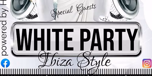 WHITE Party IB!ZA Style * The Summer 80s & House Party !