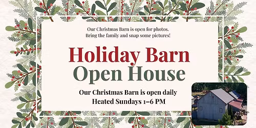 Holiday Barn Open House