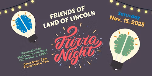 Friends of Land of Lincoln Trivia Night
