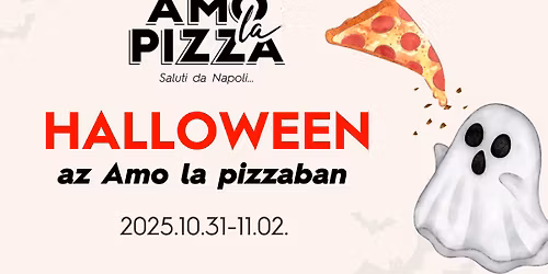 Halloween az Amo la pizz\u00e1ban - 2025.