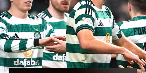Celtic FC vs Falkirk FC at Celtic Park