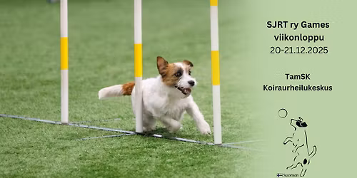 SJRT:n agilityn Games-kilpailut ja -koulutus TamSKilla