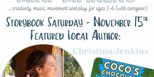 Guest Author: Cristina Jenkins at GUILD\u2019s Mini Mess Makers Storybook Saturday