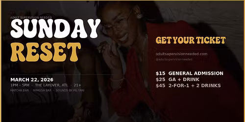 The Reset at New Jersey Performing Arts Center - Prudential Hall