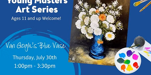 Young Masters Art Series - Van Gogh's Blue Vase