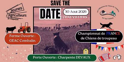 Championnat de France de Chiens de troupeau, Ferme Ouverte GAEC COMBALIN, Portes Ouvertes DEVAUX