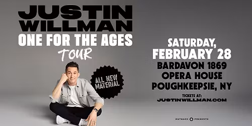 Justin Willman: One For The Ages Tour