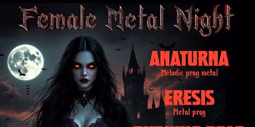 Female Metal night - QG Oberkampf - 22 mai 2026