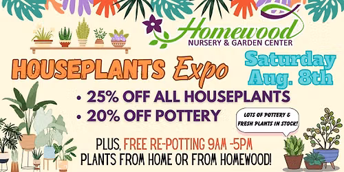 Summer Houseplants Expo & Sale