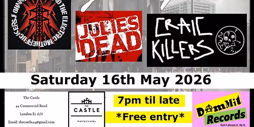 Dammit Records Showcase - The Castle, Whitechapel