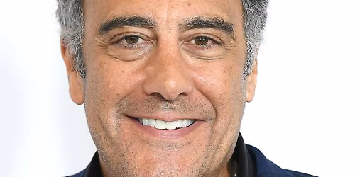 Brad Garrett with Mike Gaffney and Kermet Apio at Brad Garretts Comedy Club at MGM Hotel and Casino