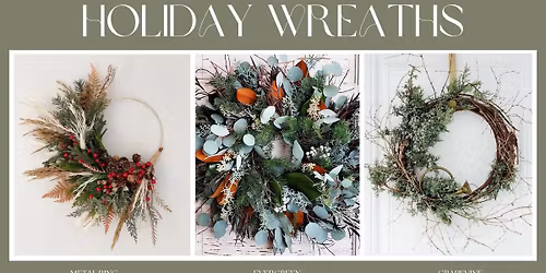 Holiday Wreath Workshop