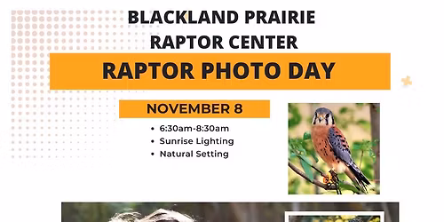 Raptor Photo Day - November 8