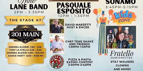 5TH ANNUAL SALINAS FESTA ITALIA RETURNS