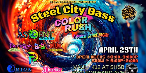 Steel City Bass: COLOR RUSH
