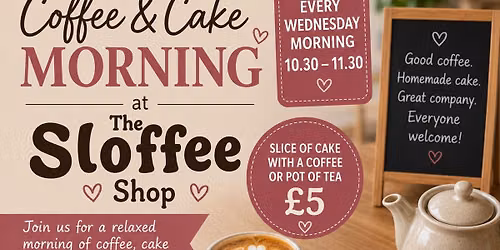 Coffee and cake morning