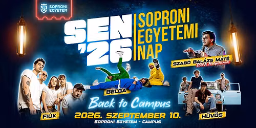 Soproni Egyetemi Nap - SEN'26