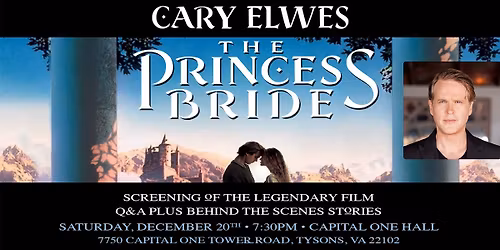 The Princess Bride: An Inconceivable Evening with Cary Elwes