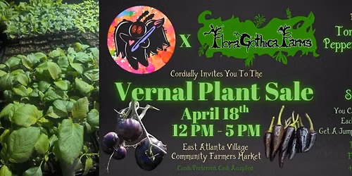 Plant Sale at Earth Day Fest: Flora Gothica Farms