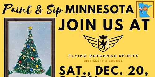 December 20 Paint & Sip at Flying Dutchman Spirits