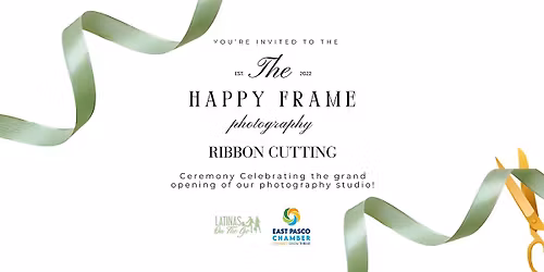 The Happy Frame Photography Ribbon Cutting Ceremony