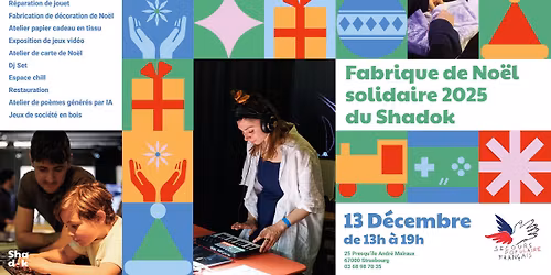 La Fabrique de No\u00ebl en partenariat avec le Secours Populaire