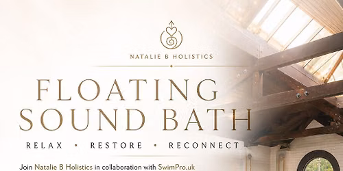 Floating sound bath session 