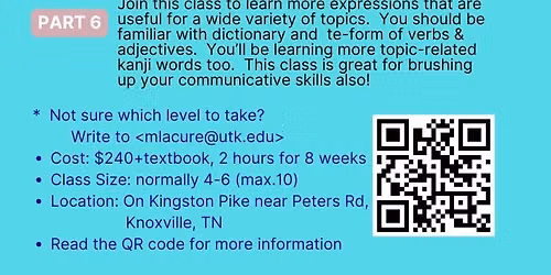 Summer Japanese Language & Culture Classes