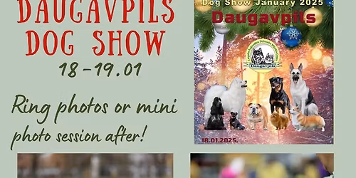 \ud83c\uddf1\ud83c\uddfb Daugavpils dog show 18-19.01 \ud83c\uddf1\ud83c\uddfb
