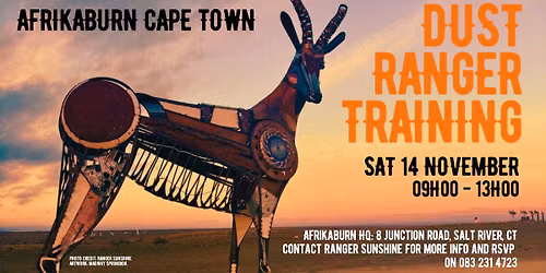 Dust Ranger Training - Cape Town