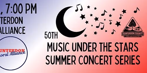 Hunterdon Choral Alliance 50th Music Under the Stars Summer Concert Series