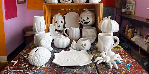 Spooky Pottery Painting #1 at New Realm Brewing
