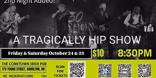 50 Mission returns to The Corktown Pub - TWO NIGHTS