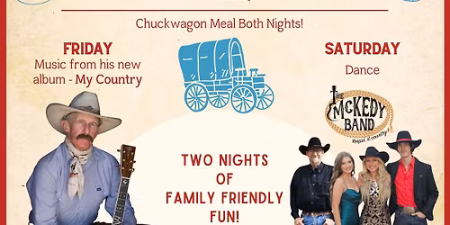 Spring Gathering - Chuckwagon meal, cowboy music, and dance