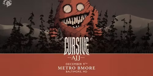 ((SOLD OUT)) CURSIVE w\/ AJJ (duo) @ Metro Baltimore 