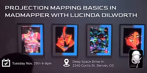 Projection Mapping Basics in MadMapper with Lucinda Dilworth