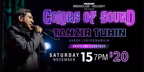 Tanzir Tuhin Night Avash x Shironamhin Houston TX 