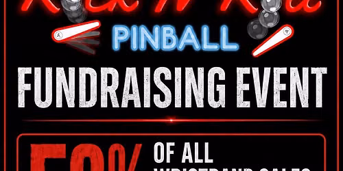 Rock \u2018N Roll Pinball Fundraiser