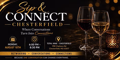Sip & Connect Chesterfield: Where Conversations Turn Into Connections