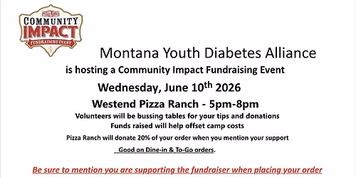 Billings Community Night- Pizza Ranch (Westend)