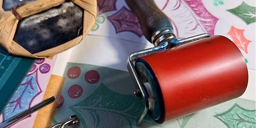 Festive Lino Printing