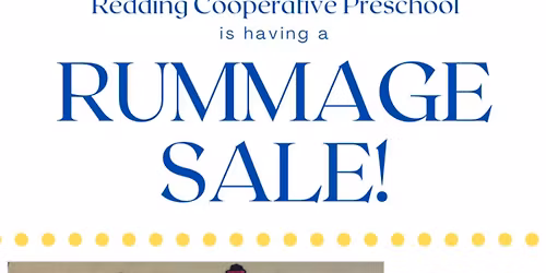 Redding Co-op Preschool\u2019s Rummage Sale