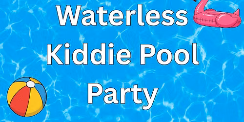 Waterless Kiddie Pool Party
