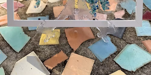 Blue Crab Sea Glass, Resin & Tiles Workshop