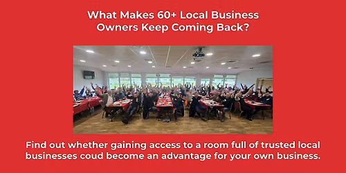Every Thursday, 60+ Local Business Owners Meet Here. Why?