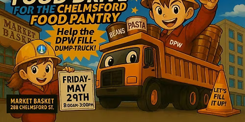 Chelmsford DPW Food Drive